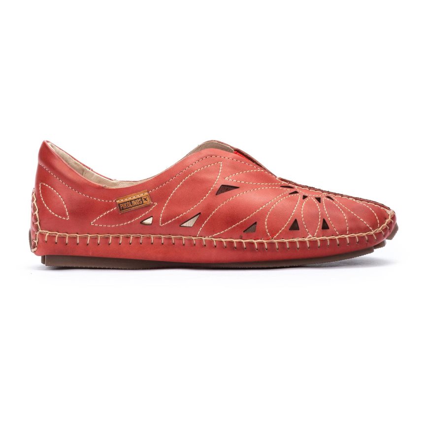 Women\'s Pikolinos JEREZ Moccasins Red | NZ R3815AQ